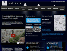 Tablet Screenshot of millenia.eu